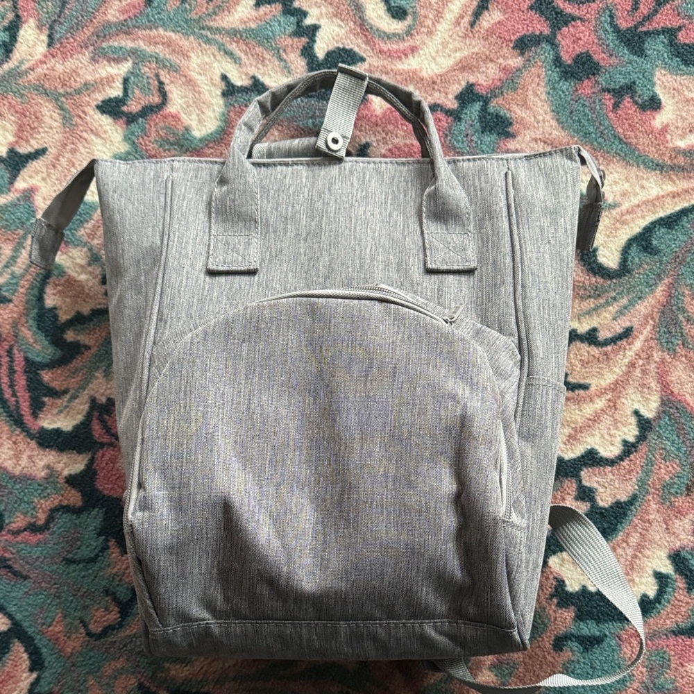 Modern Gray Men's Backpack